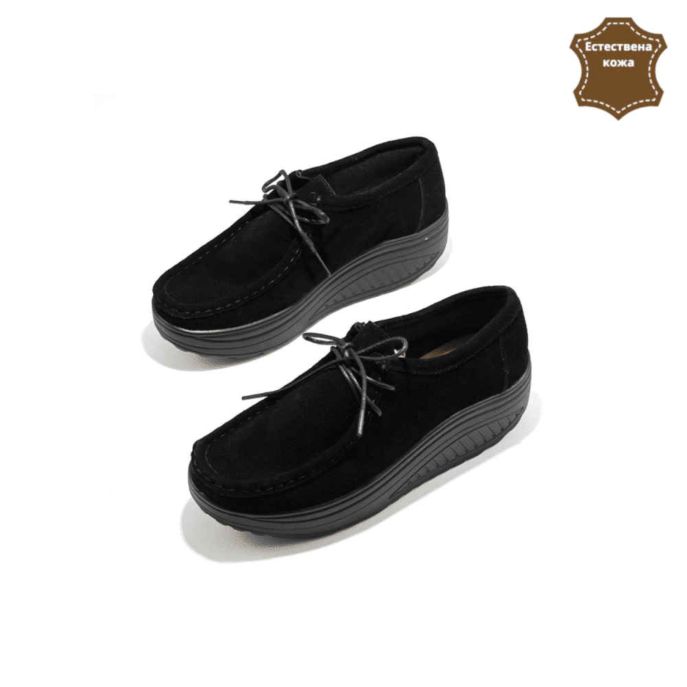 18019 дамски обувки Мона черен 1