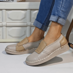 Damski obuvki Greta bej 4